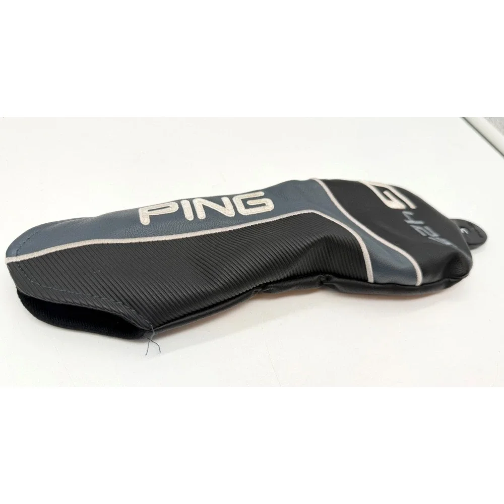 PING G425 Fairway Wood Golf Club Headcover - Black Grey White Adjustable Tag OEM